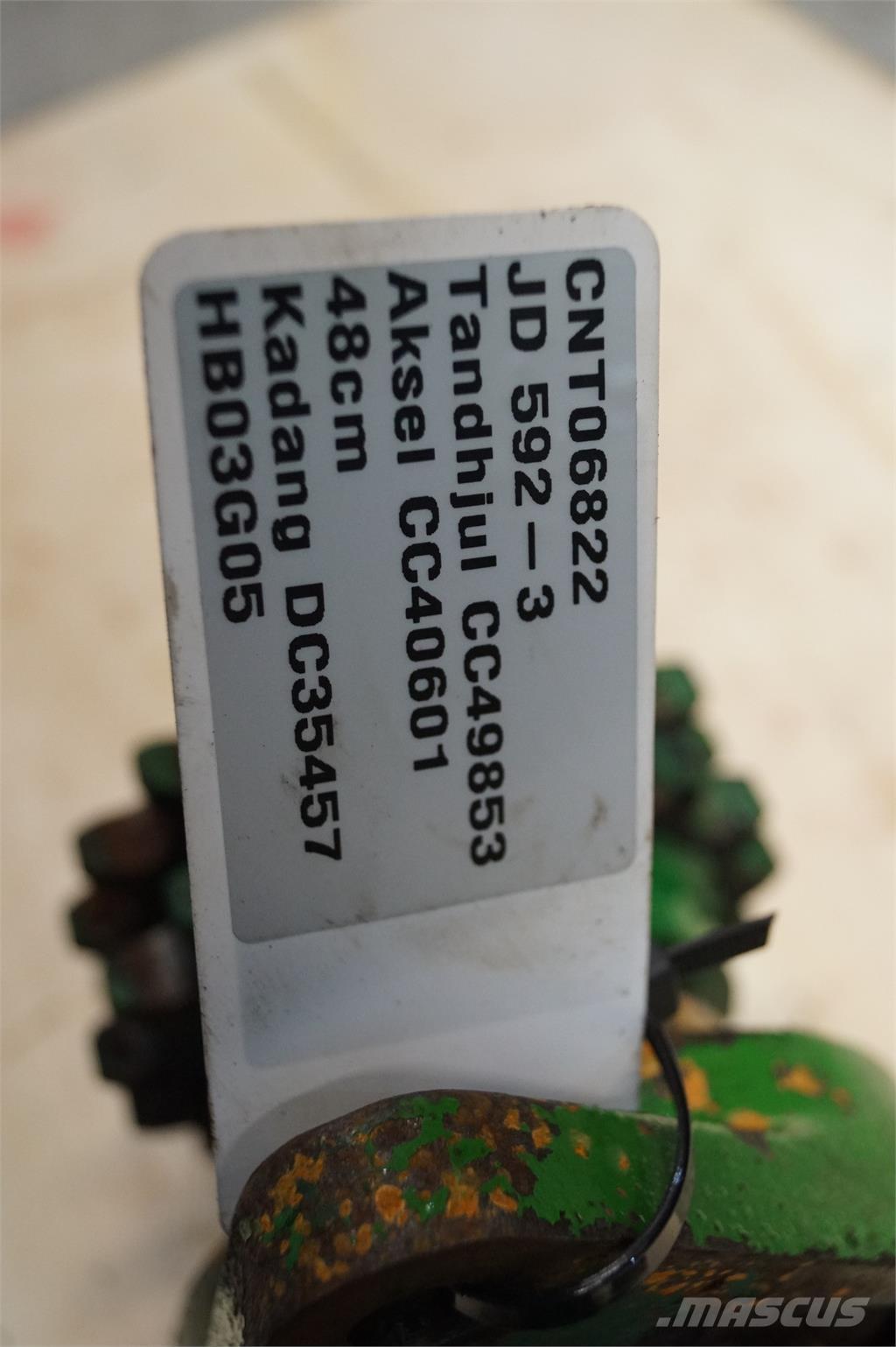 John Deere 952 Altri accessori per trattori