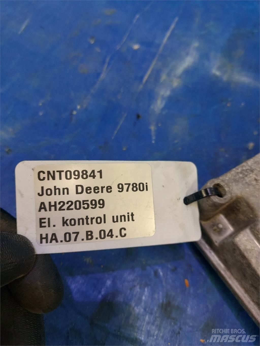 John Deere 9780 Componenti elettroniche
