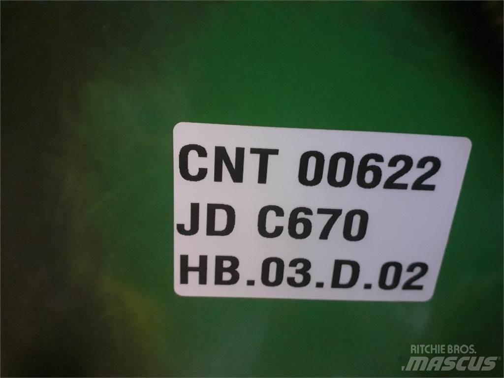 John Deere C670 Accessori per mietitrebbiatrici