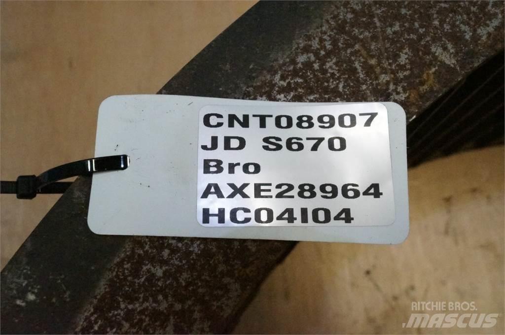 John Deere S670 Accessori per mietitrebbiatrici