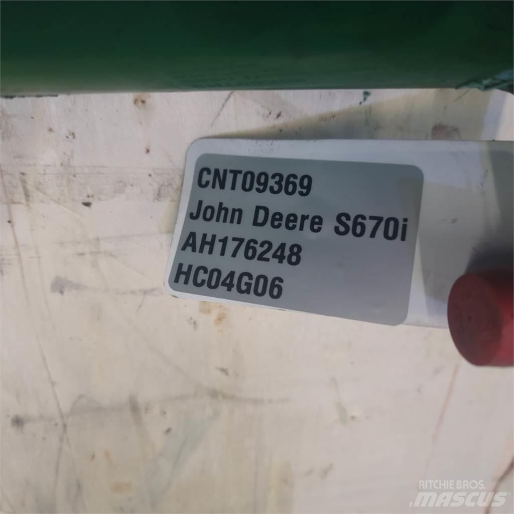 John Deere S670 Componenti idrauliche