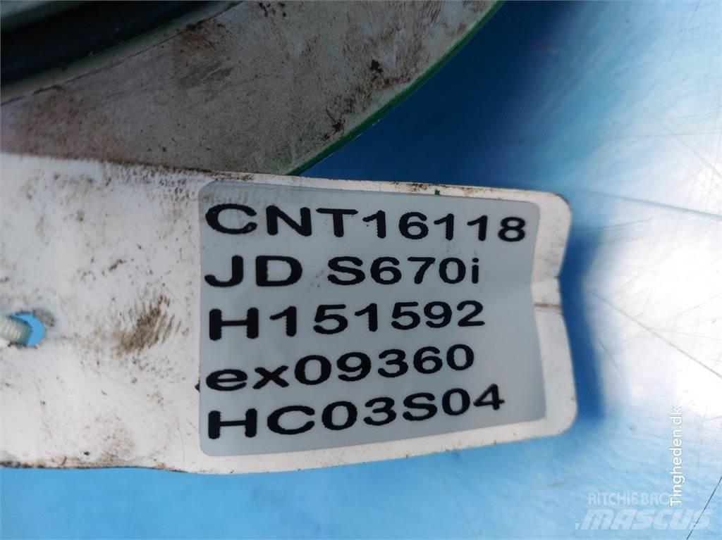 John Deere S670 Trasmissione