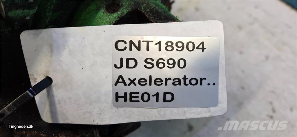 John Deere S690 Accessori per mietitrebbiatrici