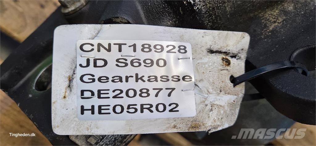 John Deere S690 Trasmissione