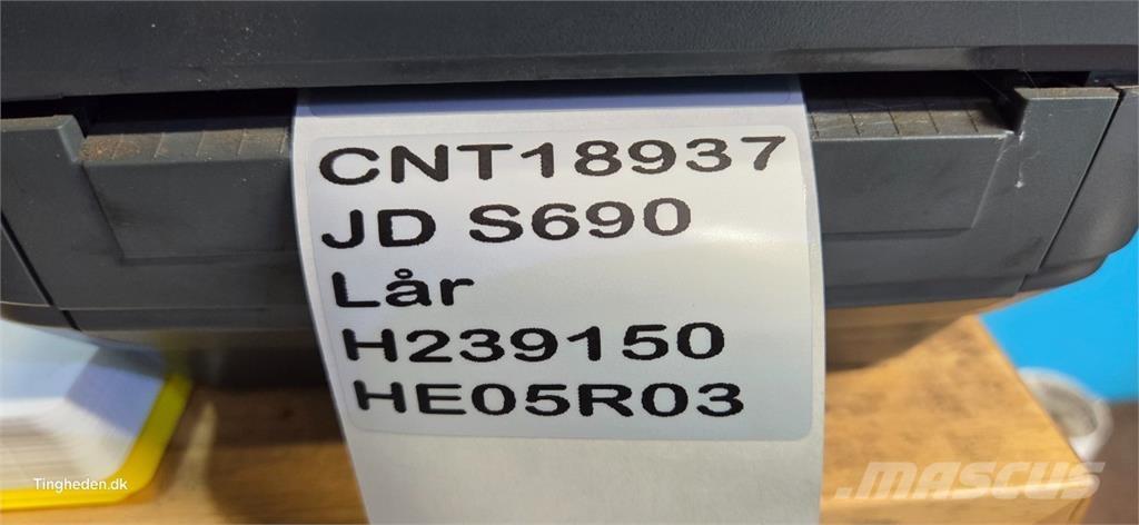 John Deere S690 Accessori per mietitrebbiatrici