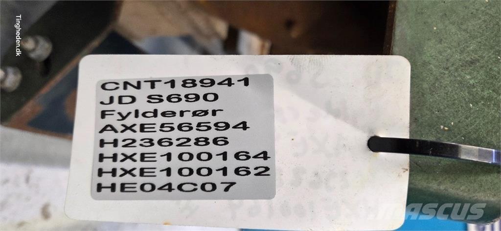 John Deere S690 Accessori per mietitrebbiatrici