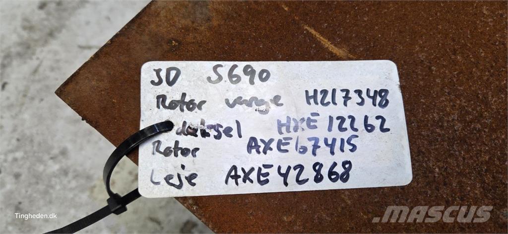 John Deere S690 Accessori per mietitrebbiatrici