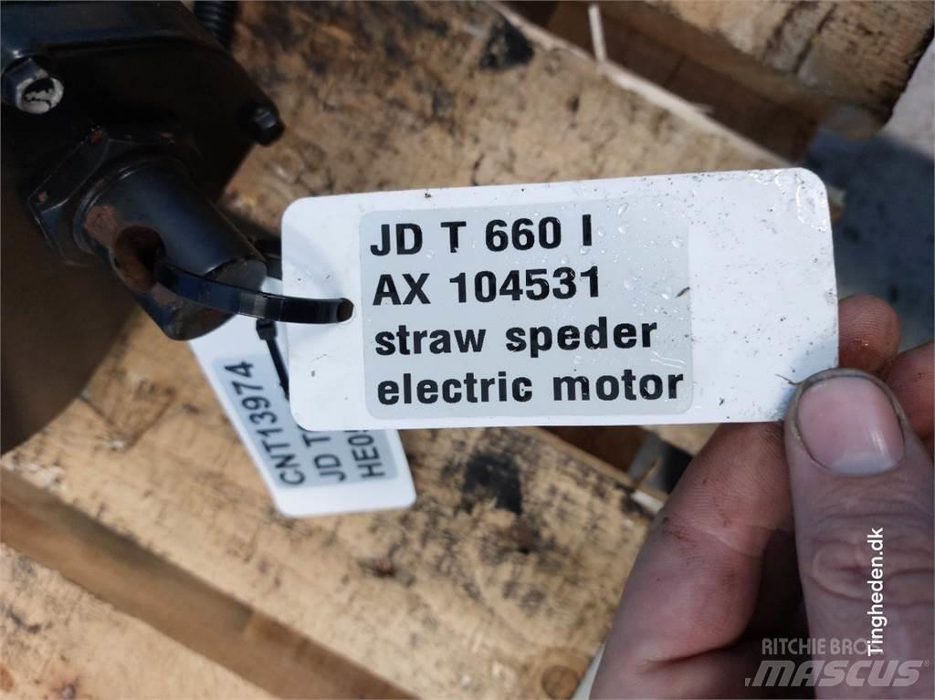 John Deere T660i Componenti elettroniche