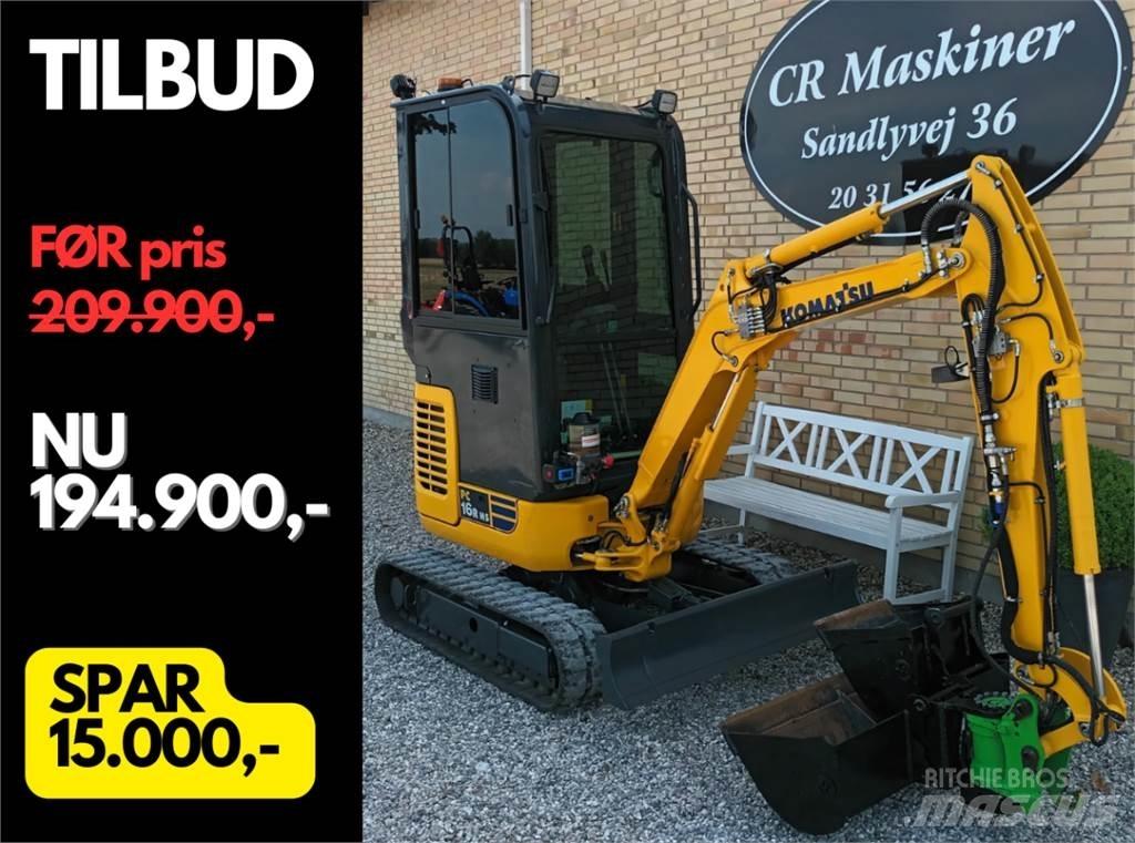 Komatsu pc16r hs Miniescavatori