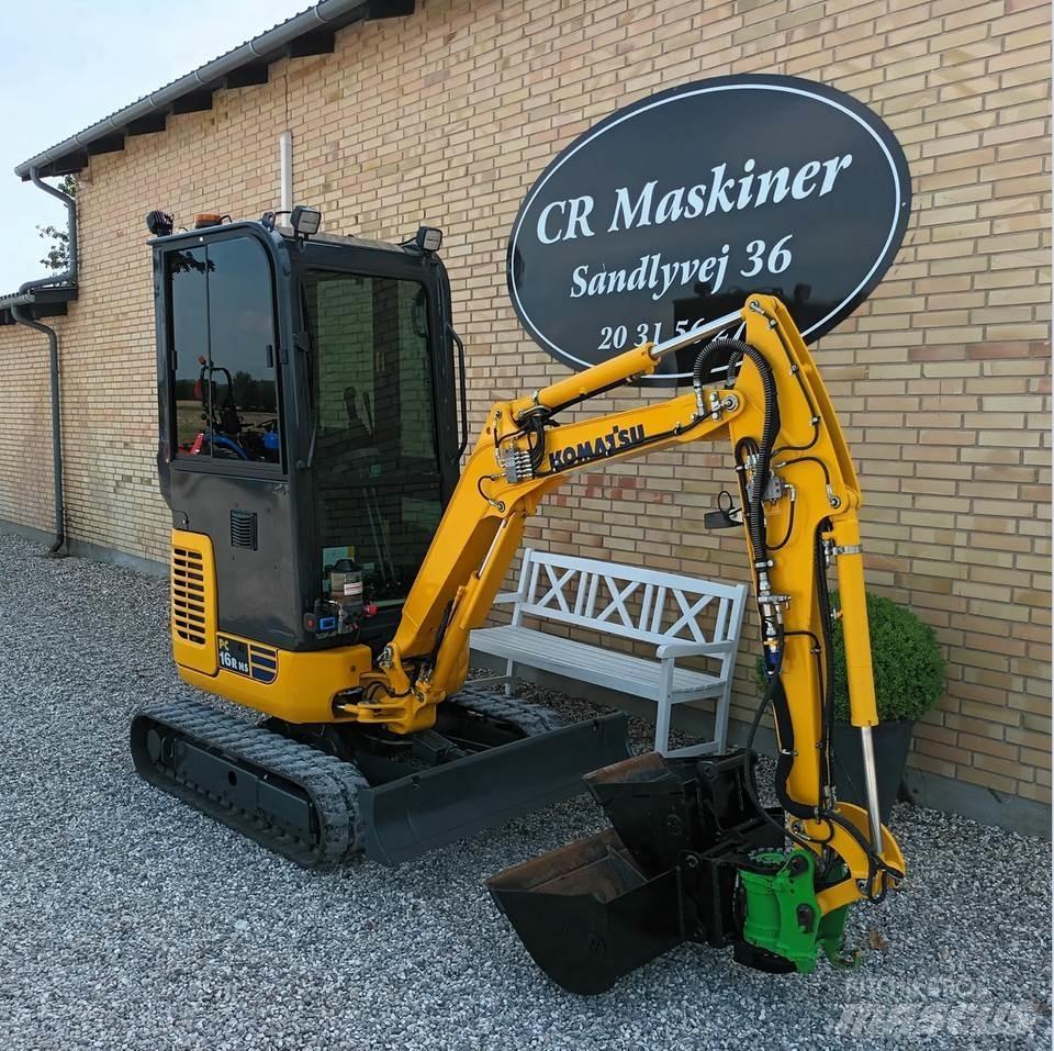 Komatsu pc16r hs Miniescavatori