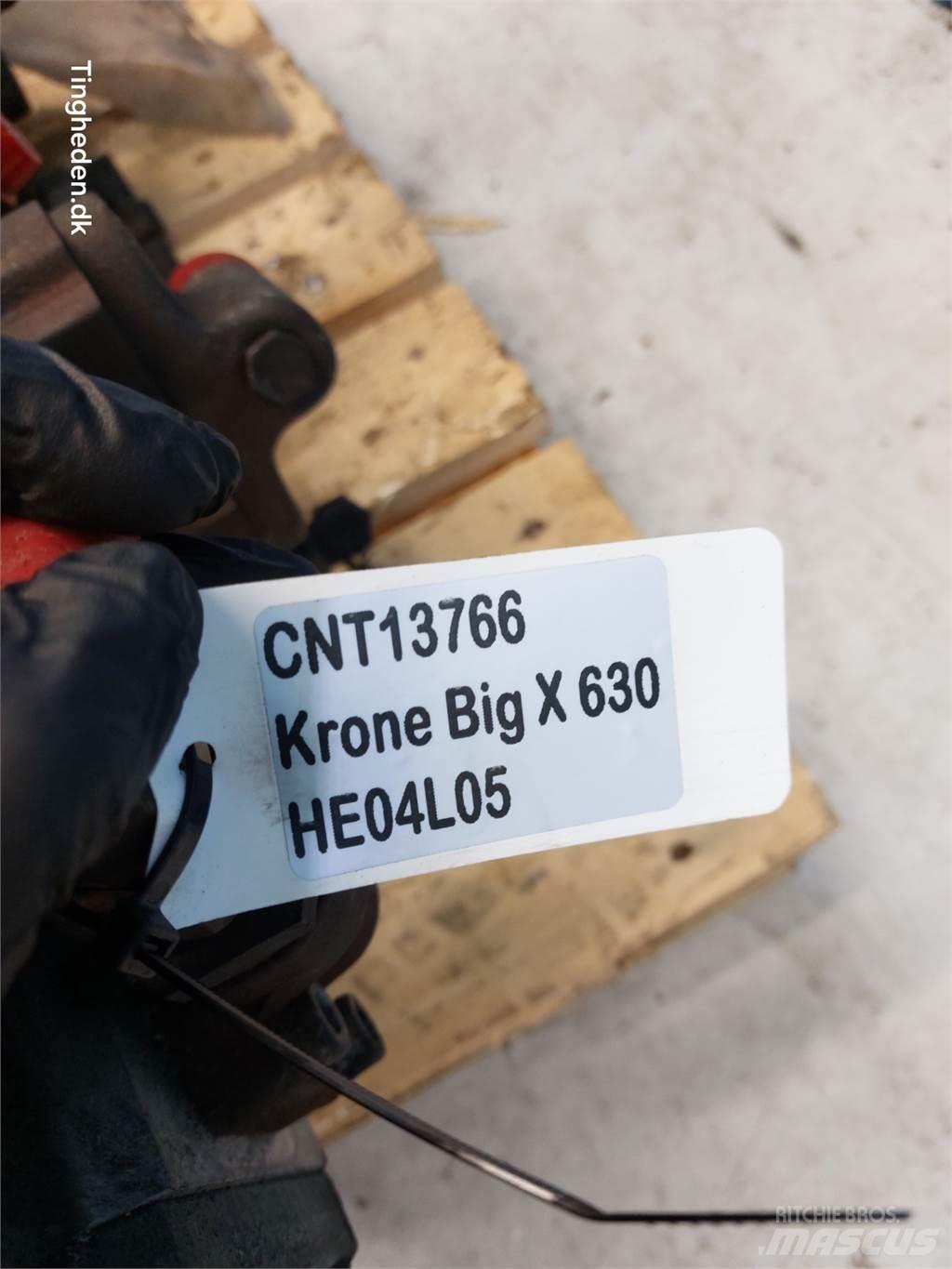 Krone Big X 360 Componenti idrauliche