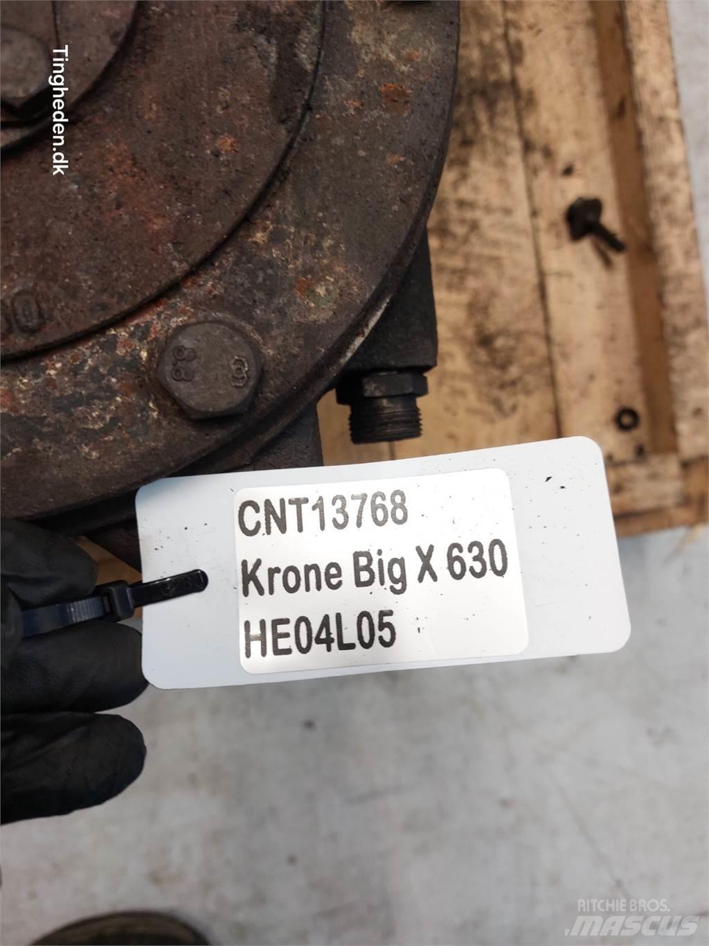 Krone Big X 360 Componenti idrauliche