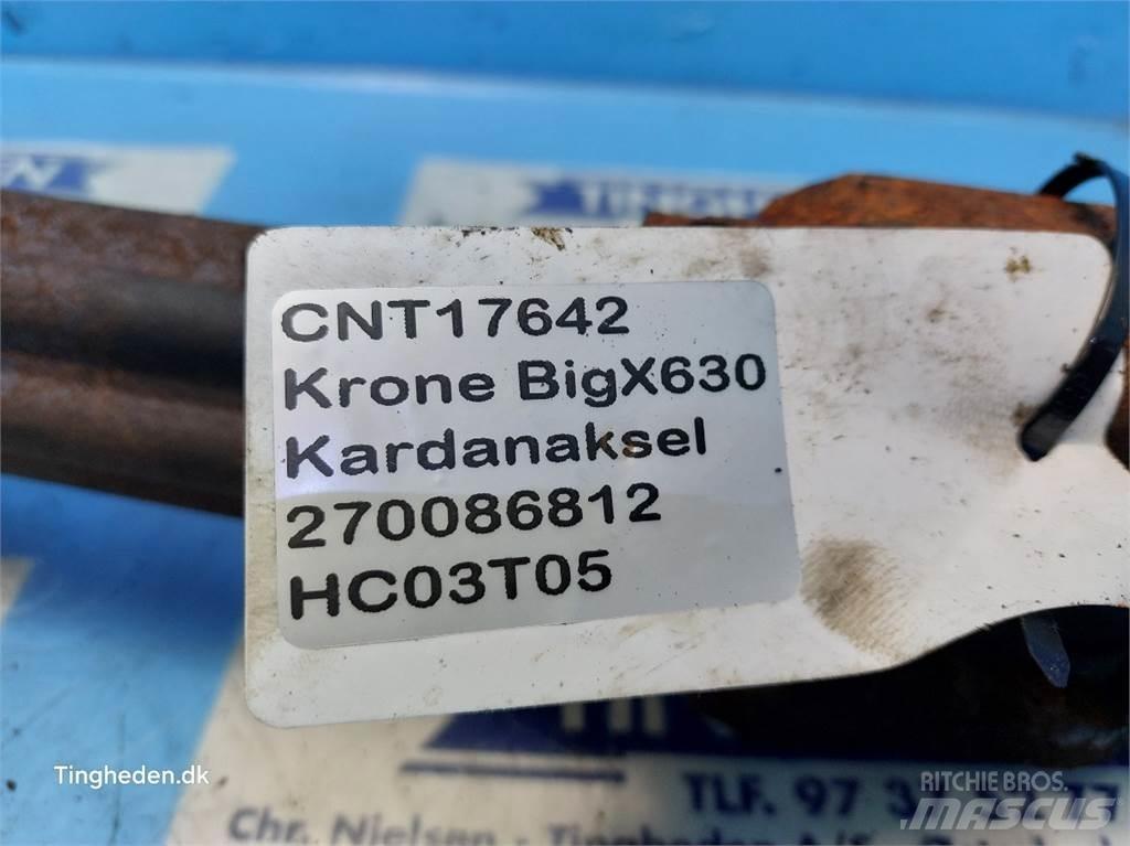 Krone Big X 630 Accessori per macchine da fieno e foraggio