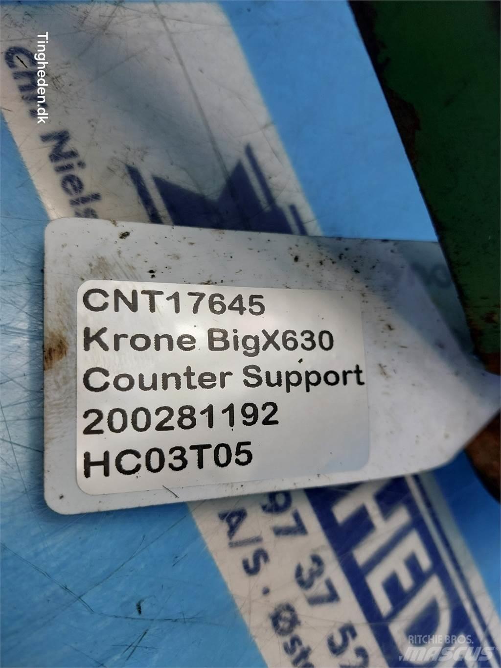 Krone Big X 630 Accessori per macchine da fieno e foraggio