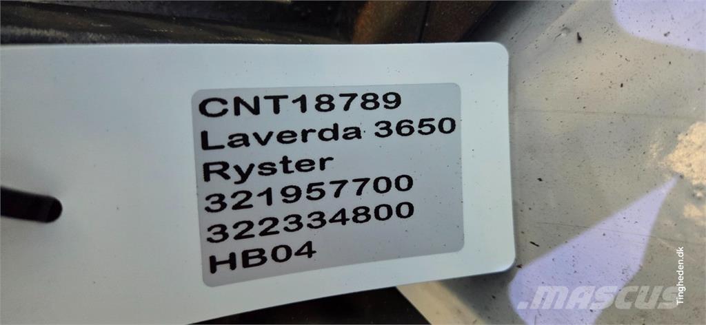 Laverda 3650 Accessori per mietitrebbiatrici