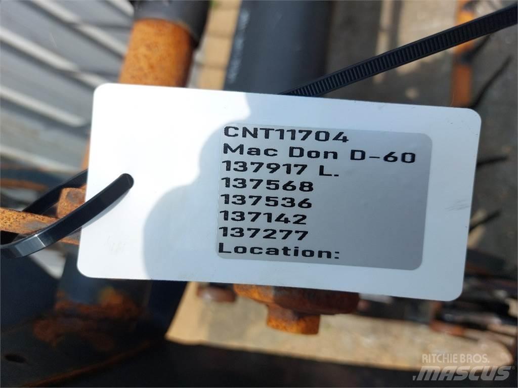 MacDon D60 Accessori per mietitrebbiatrici