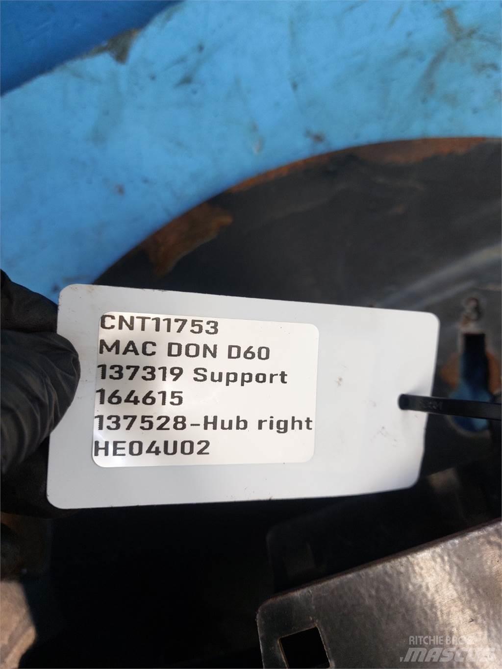 MacDon D60 Accessori per mietitrebbiatrici