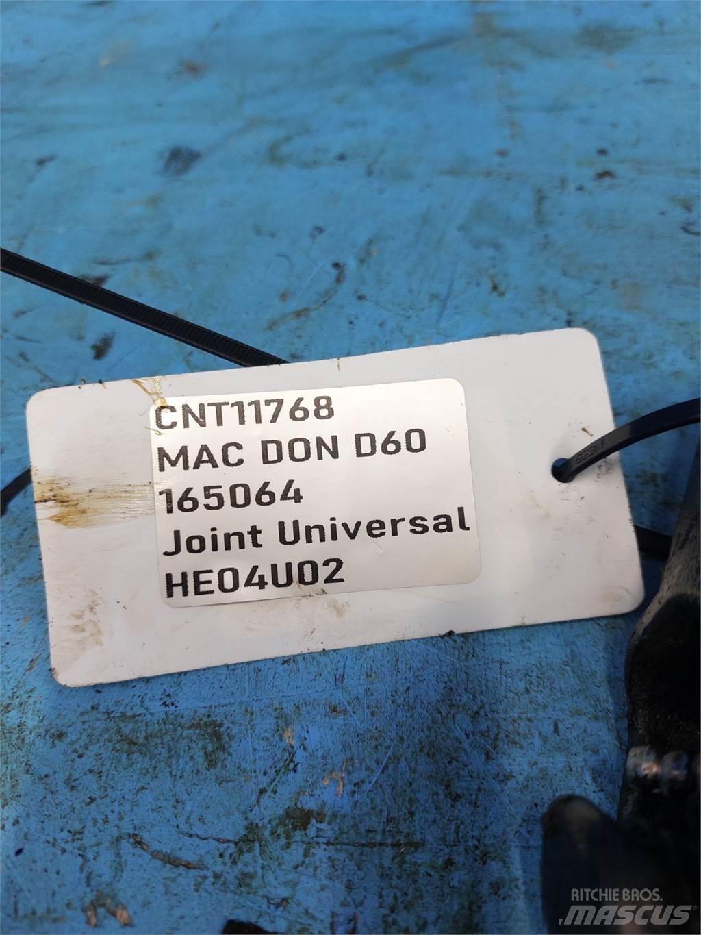 MacDon D60 Accessori per mietitrebbiatrici