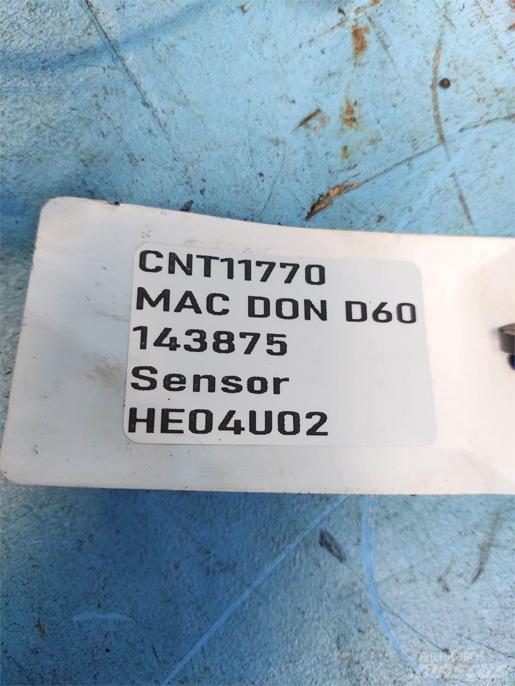 MacDon D60 Accessori per mietitrebbiatrici