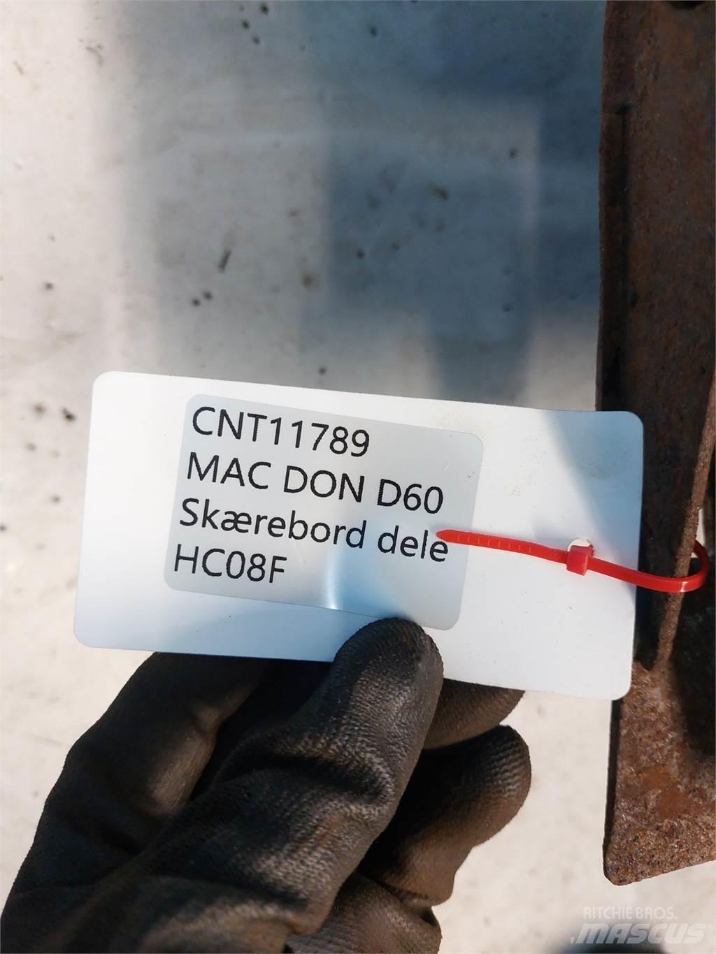 MacDon D60 Accessori per mietitrebbiatrici