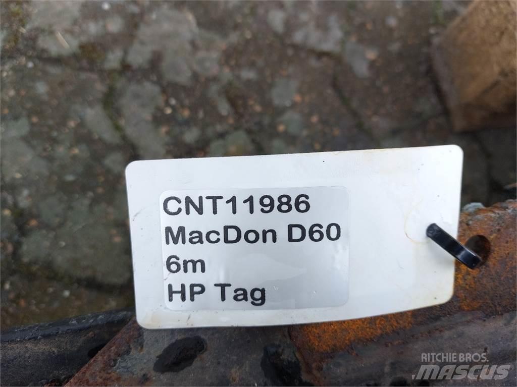 MacDon D60 Accessori per mietitrebbiatrici