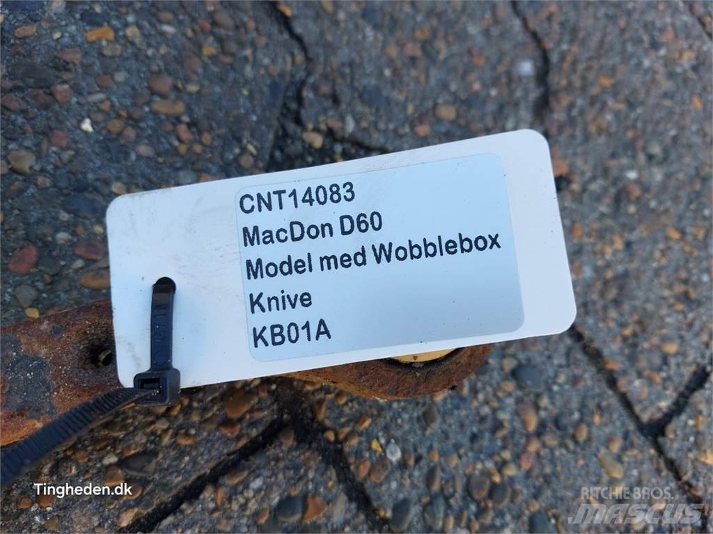 MacDon D60 Accessori per mietitrebbiatrici