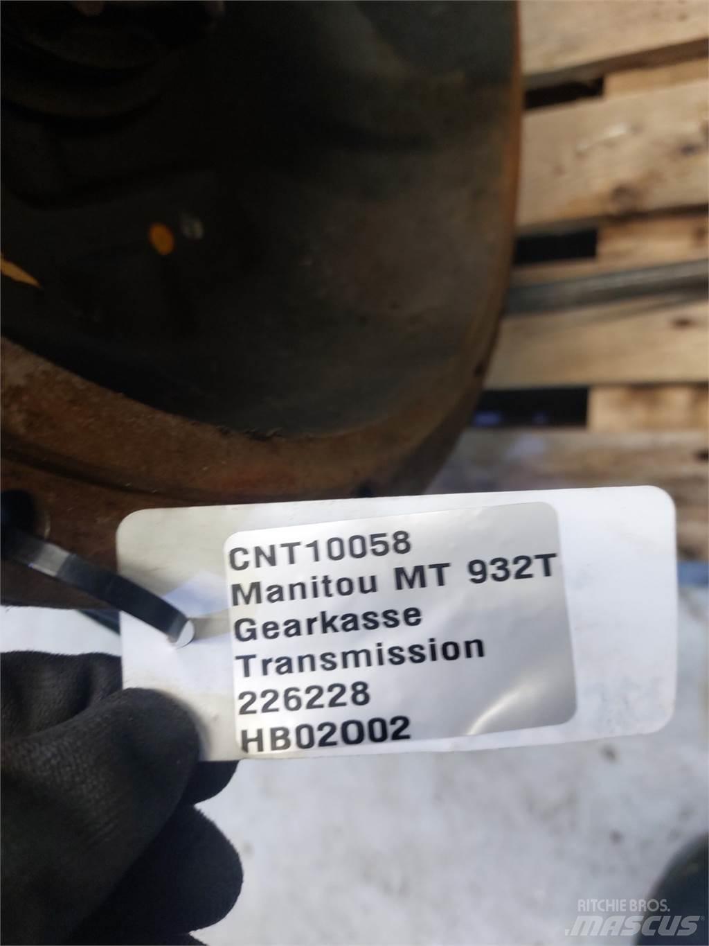 Manitou MT 932 Trasmissione