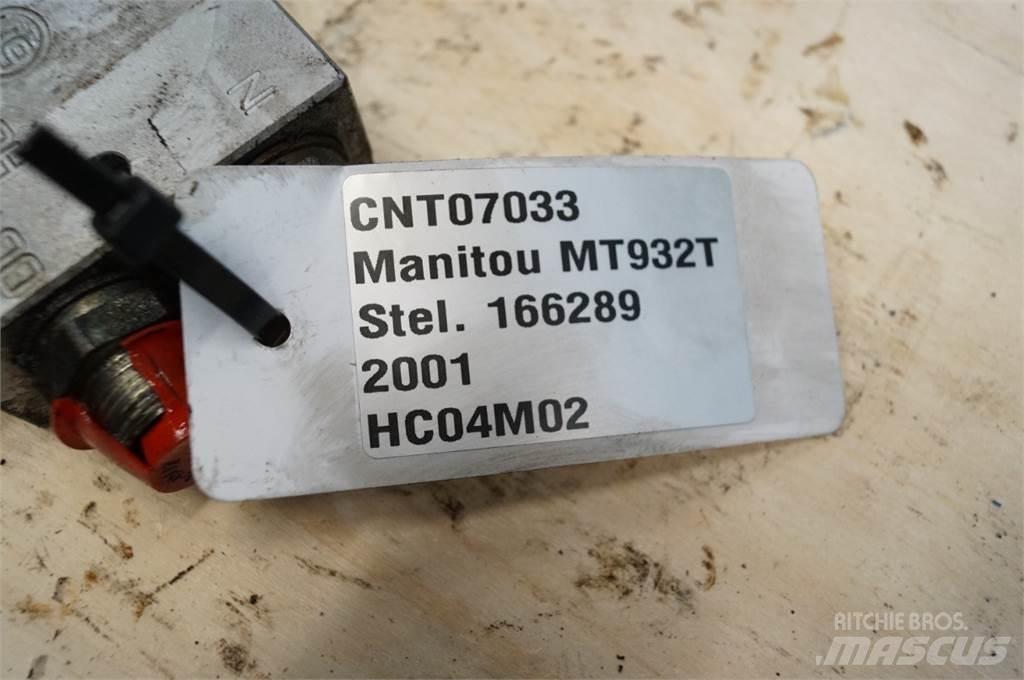 Manitou MT 932 Componenti idrauliche