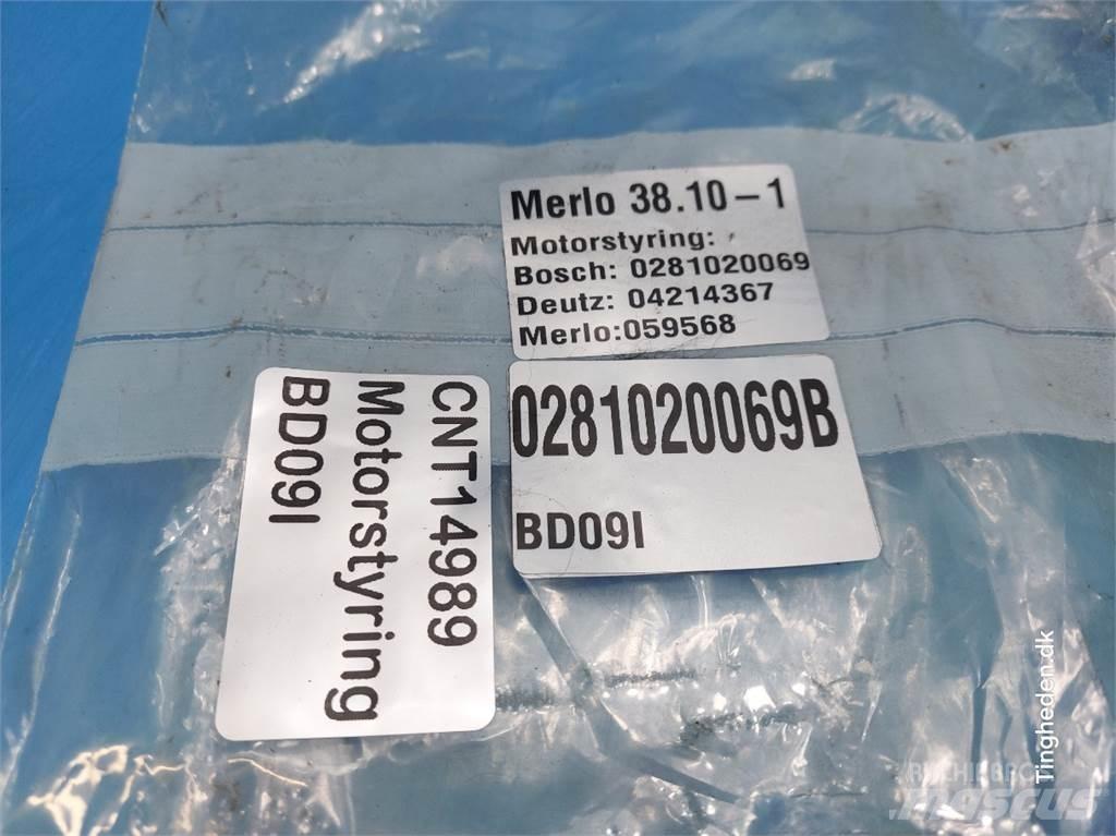 Merlo 38.10 Componenti elettroniche