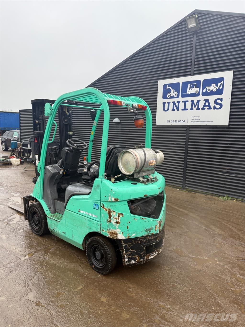 Mitsubishi FG18 Carrelli elevatori GPL