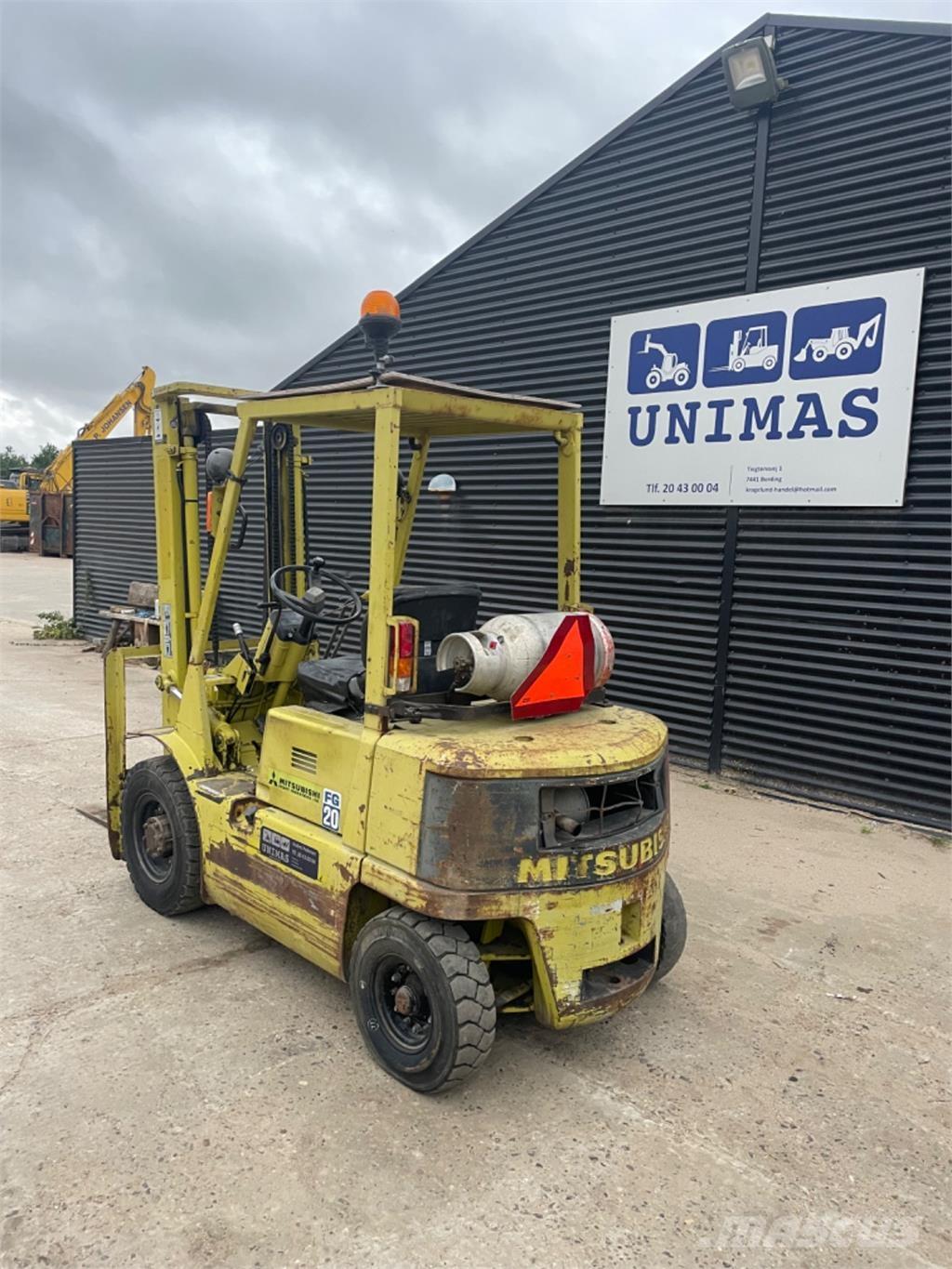 Mitsubishi FG20 Carrelli elevatori GPL