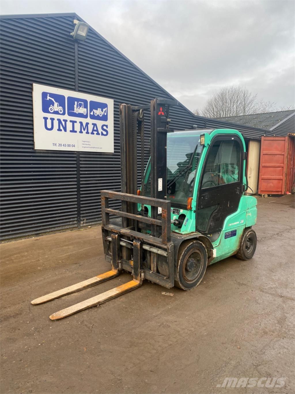 Mitsubishi FG30 Carrelli elevatori GPL