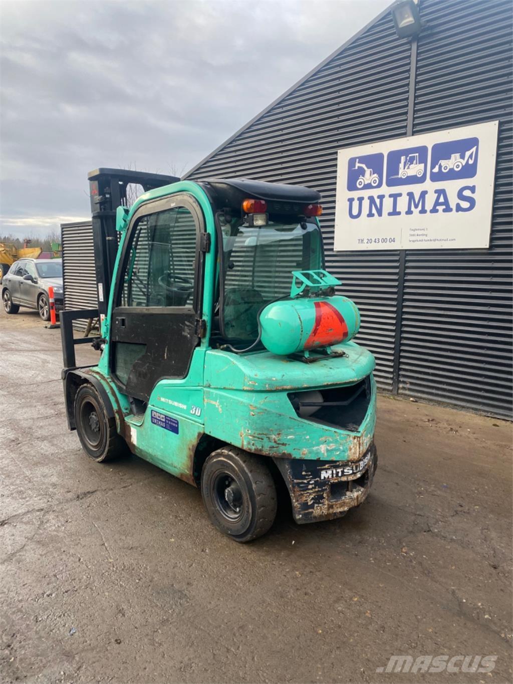 Mitsubishi FG30 Carrelli elevatori GPL