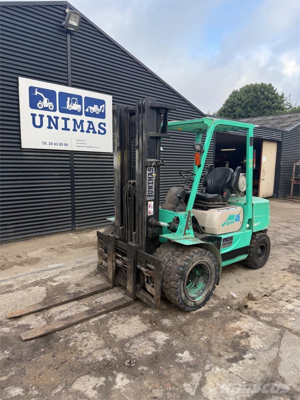 Mitsubishi FG35 Carrelli elevatori GPL