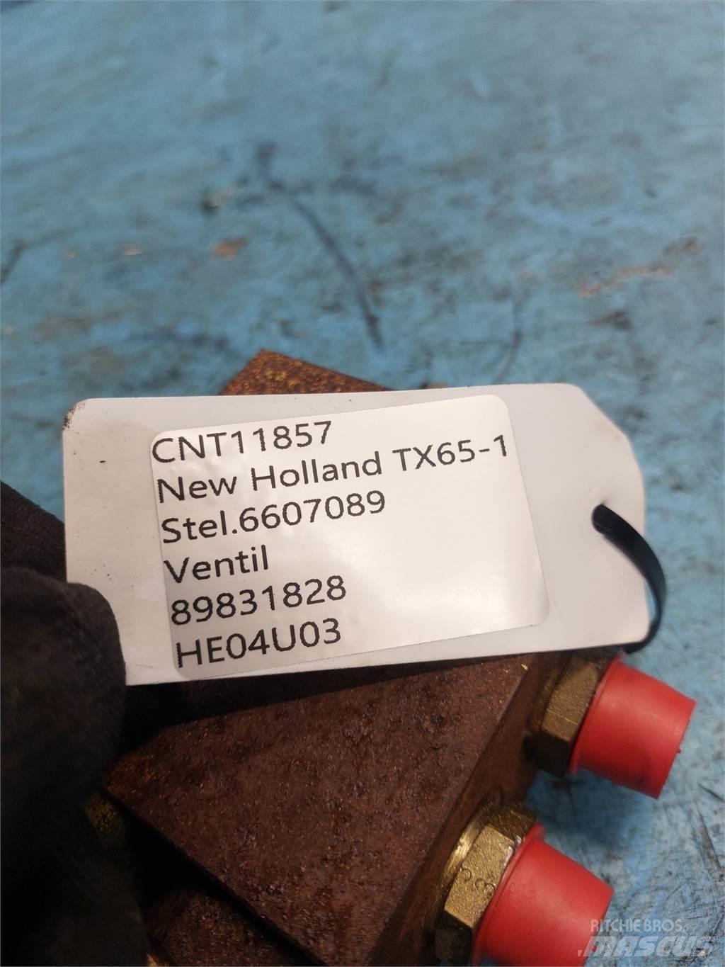 New Holland TX65 Componenti idrauliche
