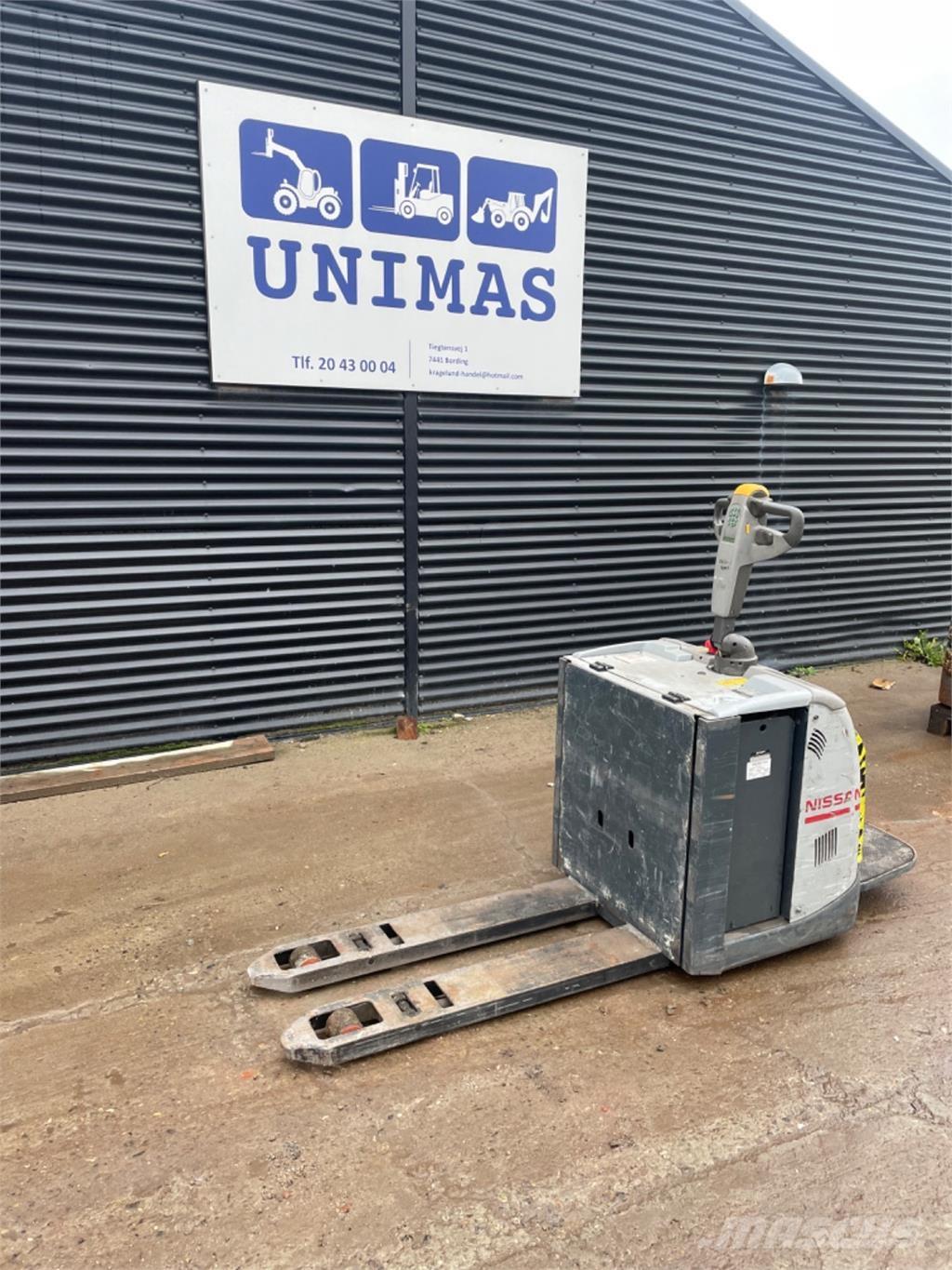 Nissan PLP200 Transpallet elettrici a timone