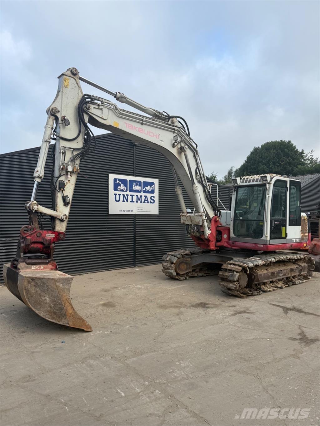 Takeuchi TB1140 Escavatori cingolati