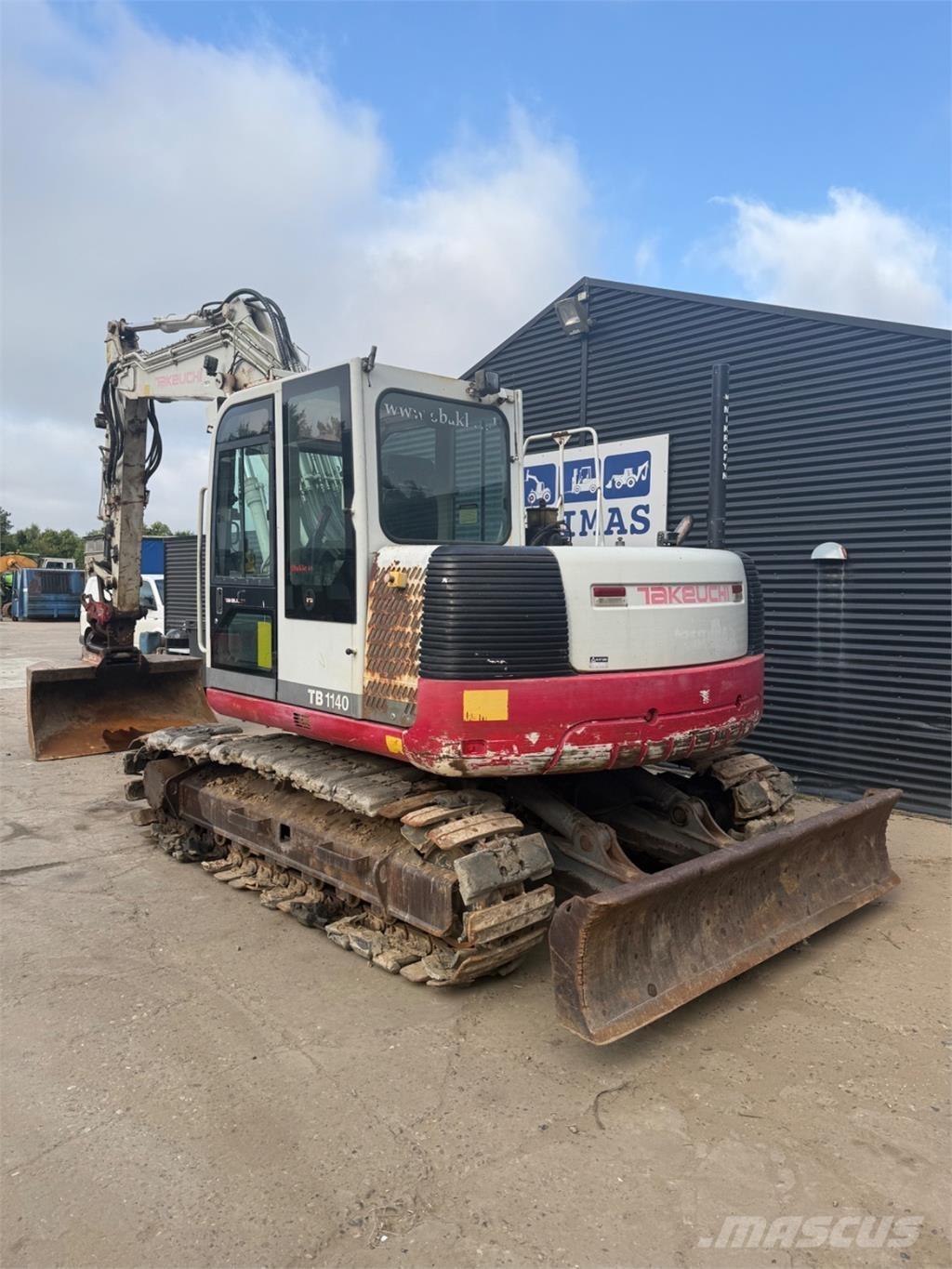 Takeuchi TB1140 Escavatori cingolati