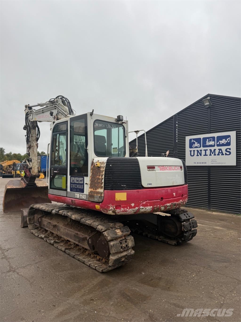Takeuchi TB1140 Escavatori cingolati