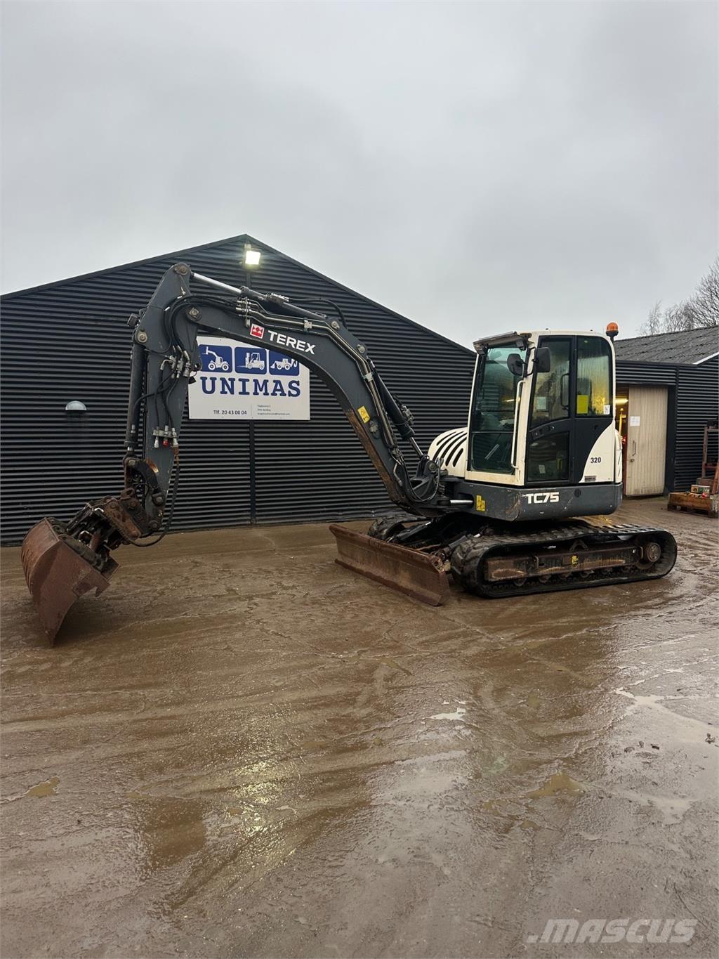 Terex TC75 Escavatori cingolati