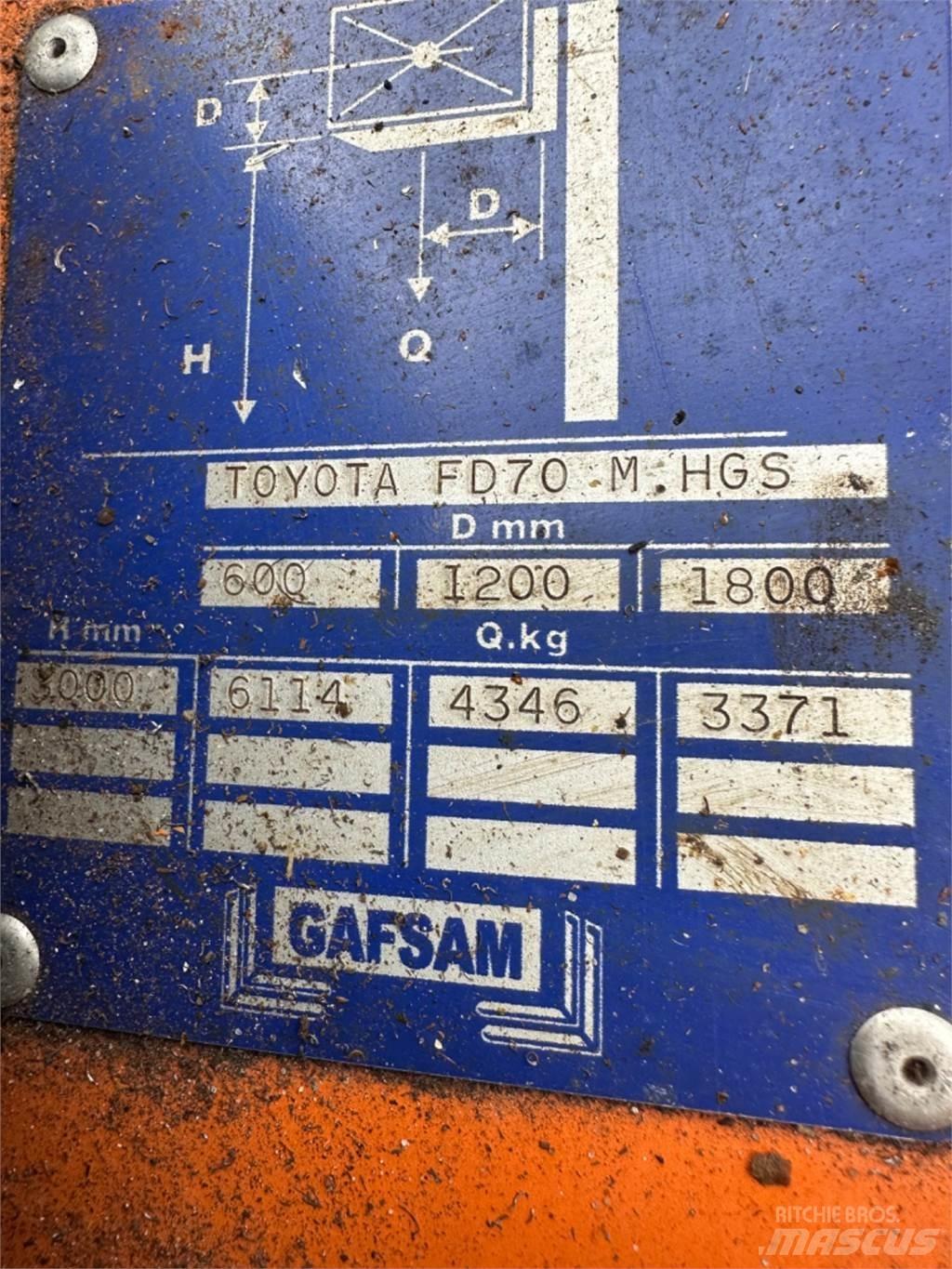 Toyota FD70 Carrelli elevatori diesel