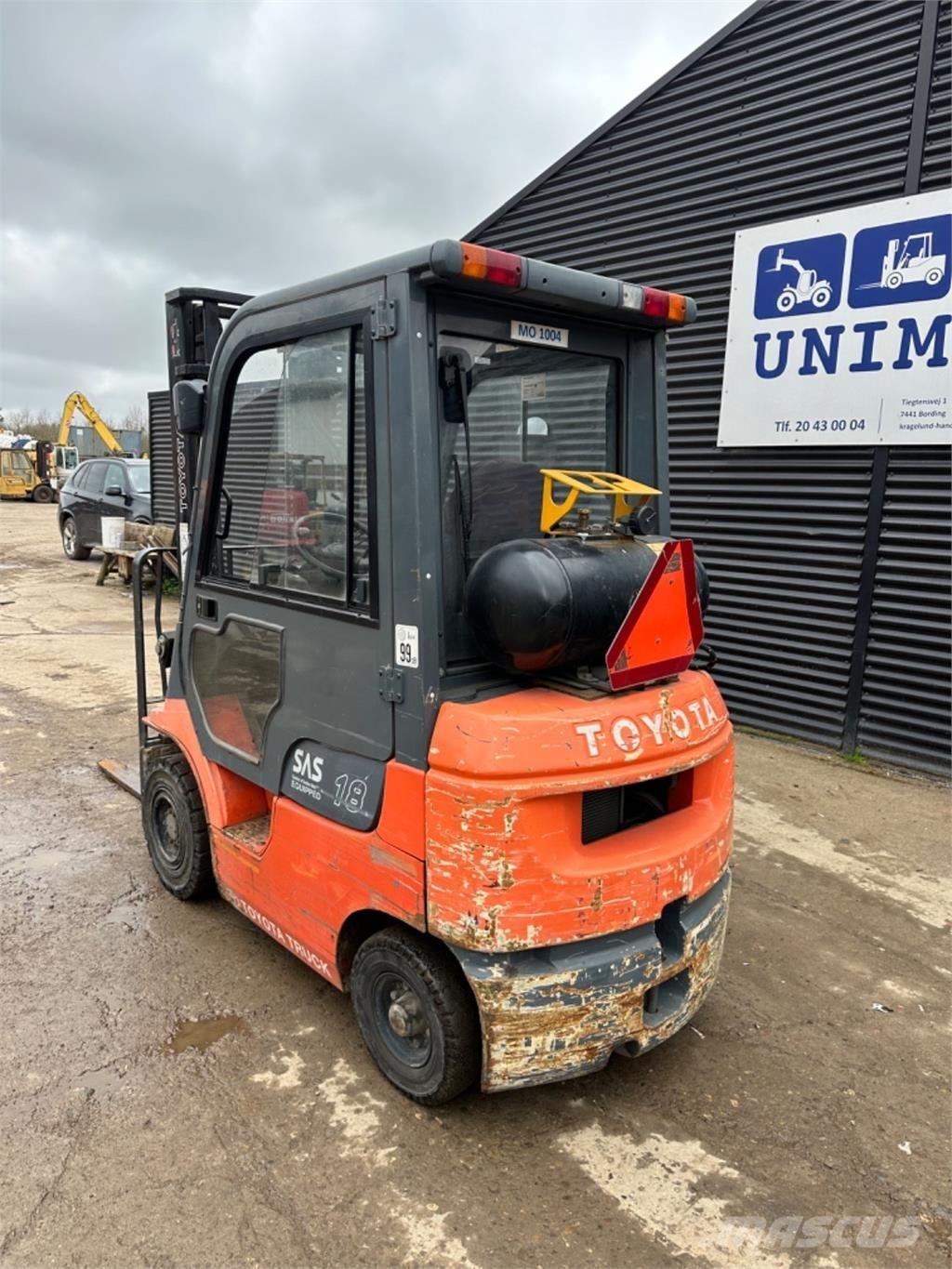 Toyota FG18 Carrelli elevatori GPL