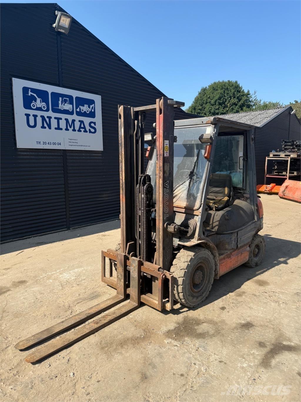 Toyota FG25 Carrelli elevatori GPL