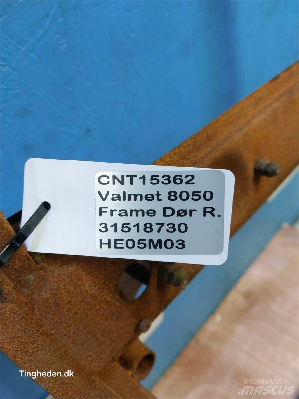 Valmet 8050 Cabine e interni