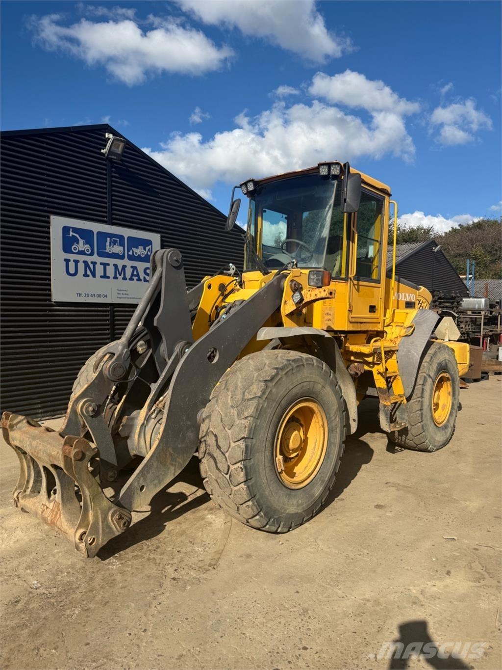 Volvo L90E Pale gommate