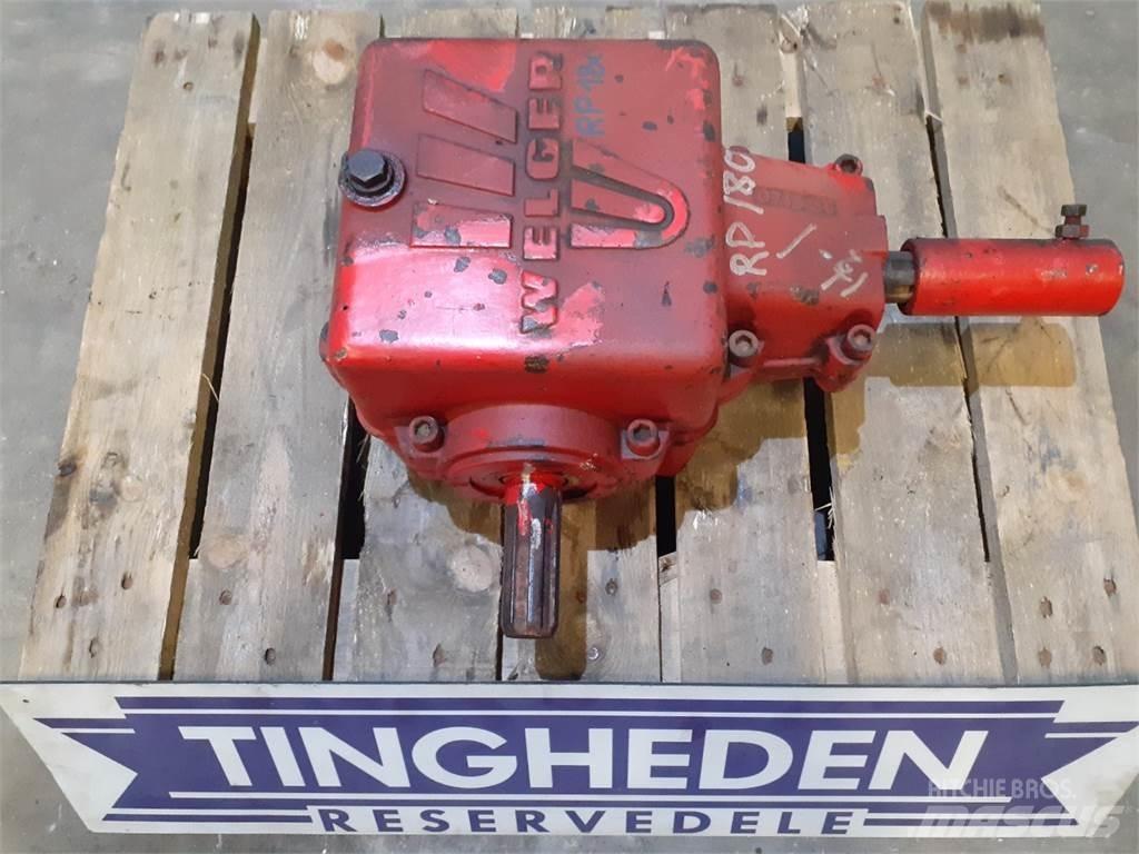 Welger RP 180 Trasmissione