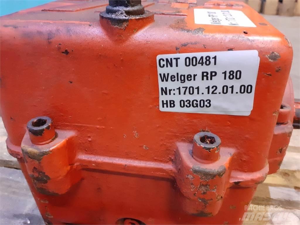 Welger RP 180 Trasmissione