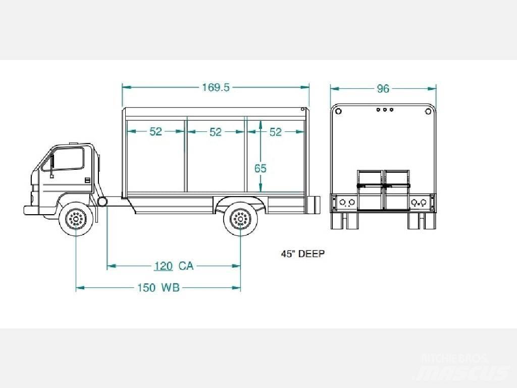 Isuzu NRR Camion per la consegna bevande