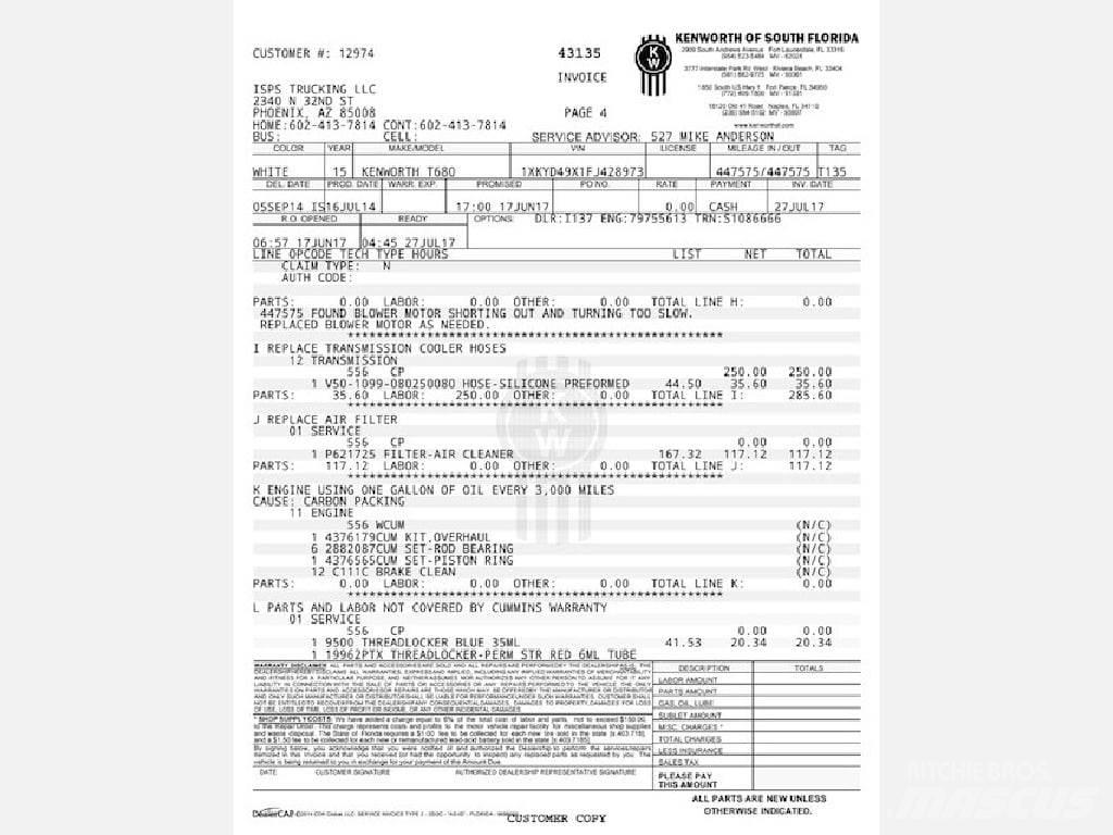 Kenworth T680 Motrici e Trattori Stradali