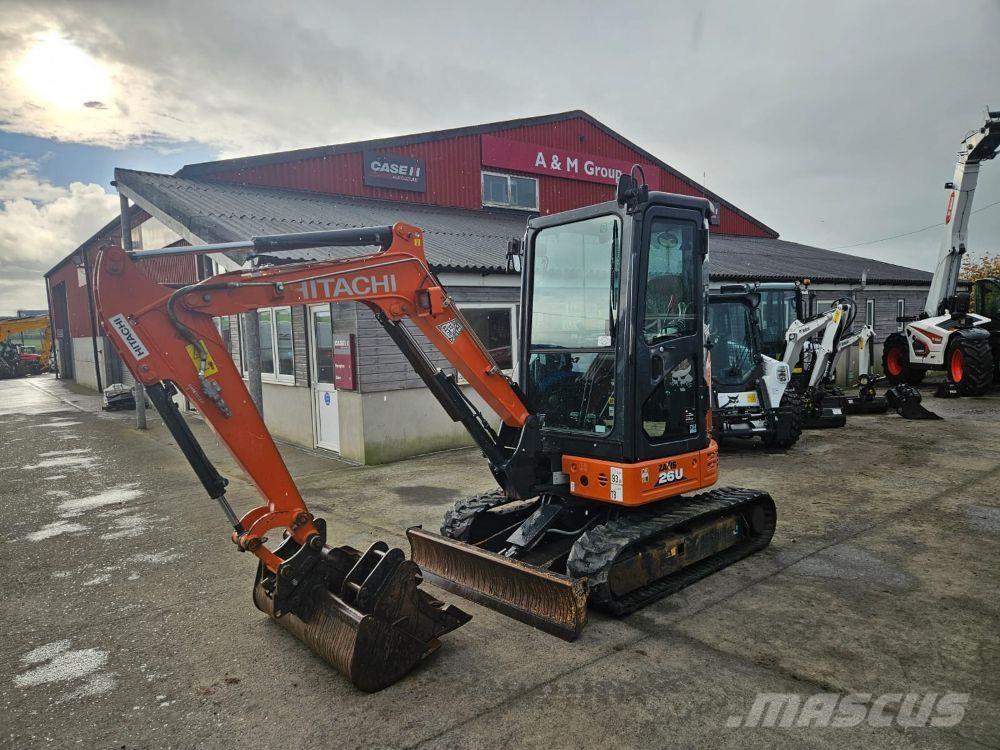 Hitachi ZX26U Escavatori cingolati